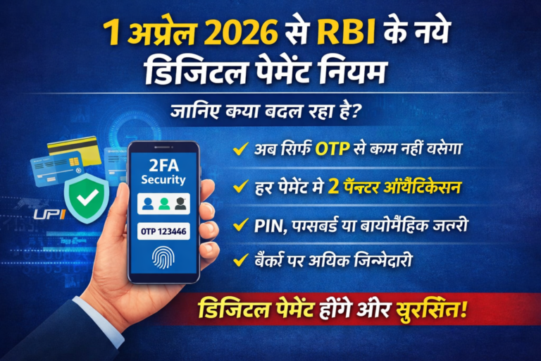 1 अप्रैल से RBI के डिजिटल पेमेंट नियम: यूज़र्स के लिए क्या बदलाव होंगे
